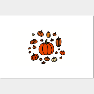 Pumpkin Patch Selection Posters and Art